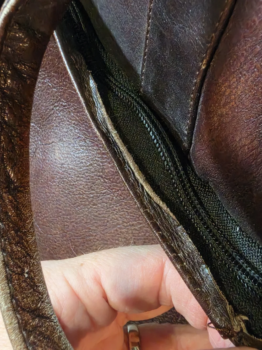 Frye Vintage Brown Leather Laptop Satchel